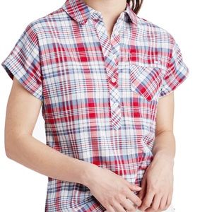 Vineyard Vines Plaid Popover